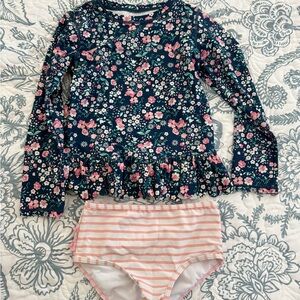 Ruffle Butts rash guard swimsuit!